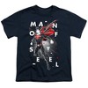 Boys' Short Sleeve Superman Man Of Steel Poster T-Shirt - 2 of 4