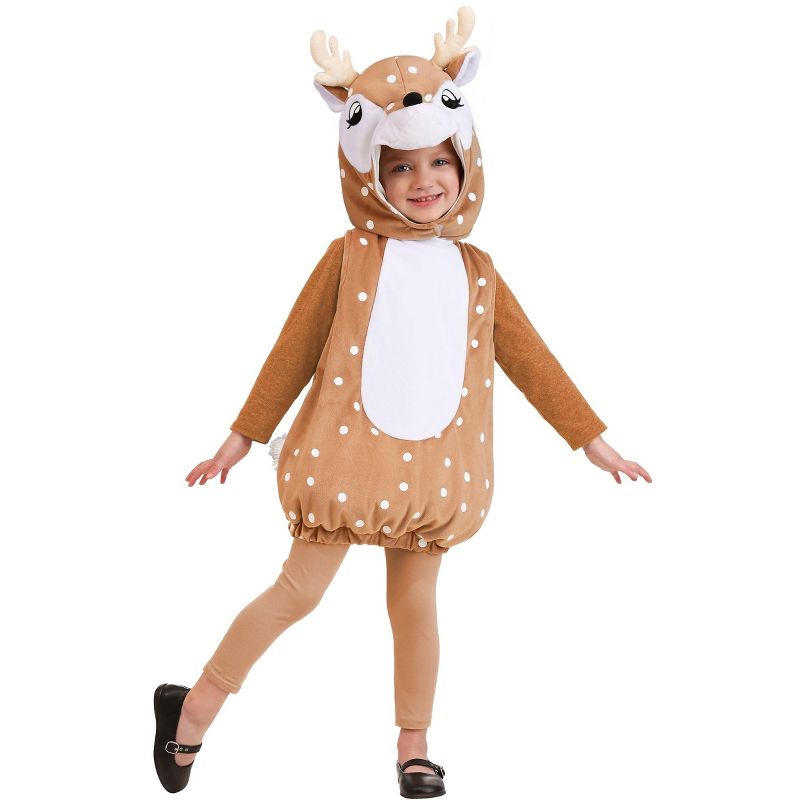 HalloweenCostumes.com Spotted Deer Toddler Costume, 1 of 3