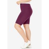 Woman Within Plus Size Stretch Cotton Bike Short - 4 of 4