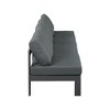 Meridian Furniture,Nizuc Water Resistant Fabric Outdoor Patio Modular Sofa - 3 of 4