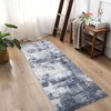 Modern Abstract Rug Washable Rugs Non Slip Stain Resistant Modern Abstract Throw Carpet - 2 of 4