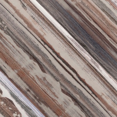 Cedar Orange Abstract Blackout Grommet Curtain Panel, 40" x 95"