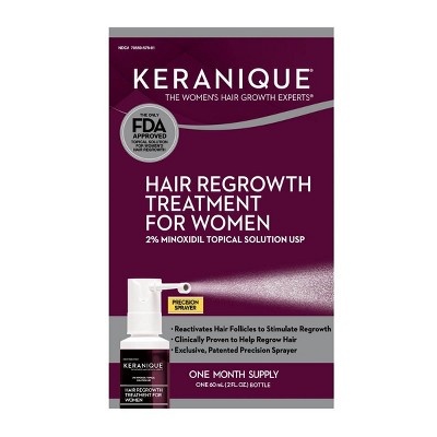 Keranique Hair Regrowth Treatment For Women 2 Fl Oz Target