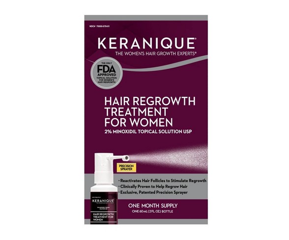 Keranique Hair Regrowth  For Women - 2 fl oz