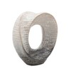 Sagebrook Home Cut-Out Sculpture - Creative Abstract Ceramic Statue For Home or Office Decor - 2 of 4