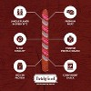 Bridgford Old World Pepperoni Stick 16 oz - Naturally Smoked Pepperoni Stick for Pizza and Sandwiches - High Protein Zero Carb Keto Snack - 3 of 4
