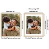 Americanflat 20x24 Picture Frame with Polished Plexiglass - Use as 16x20 Frame with Mat or 20x24 Frame Without Mat - Hudson Collection - Natural Oak - 2 of 4