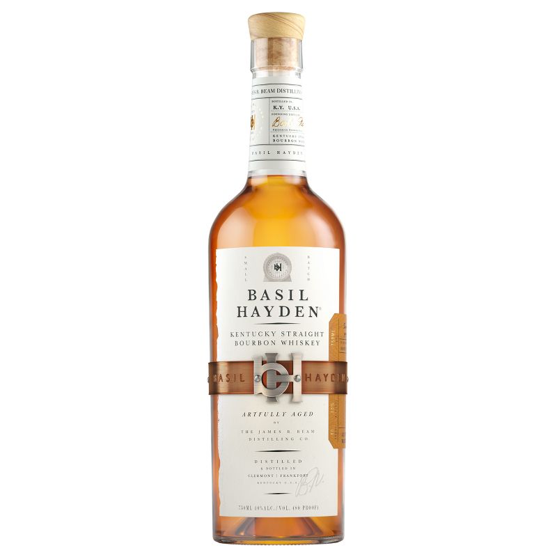 Basil Hayden Bourbon Whiskey - 750ml Bottle, 1 of 9