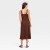 Women's Ponte Knit Midi Dress - A New Day™ - 2 of 3
