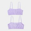 Fruit of the Loom Girls 10PK Cotton Bralette - 2 of 4