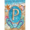 Briarwood Lane Summer Garden Flag 18x12.5 For Outdoor Summer Monogram Letter P Garden Flag Flag For Summer Garden Flag Flags For Outside - 3 of 4