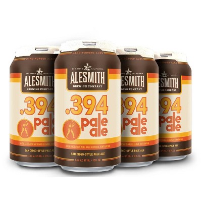 AleSmith San Diego Pale Ale .394 Beer - 6pk/12 fl oz Cans