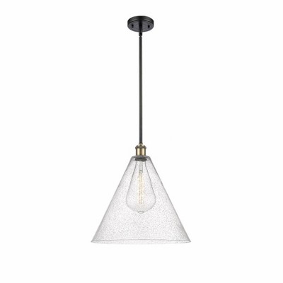 Berkshire - 1 Light Pendant In Industrial Style-16.75 Inches Tall and 16 Inches Wide