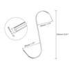 Unique Bargains Stainless Steel S-Shaped Utility Fish Beef Hanging Meat Hook 4 Pcs - 2 of 4
