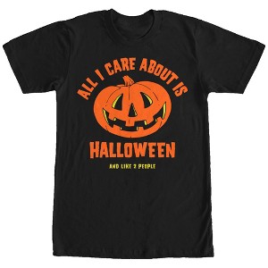 Men's Lost Gods All I Care About is Halloween T-Shirt - 1 of 4