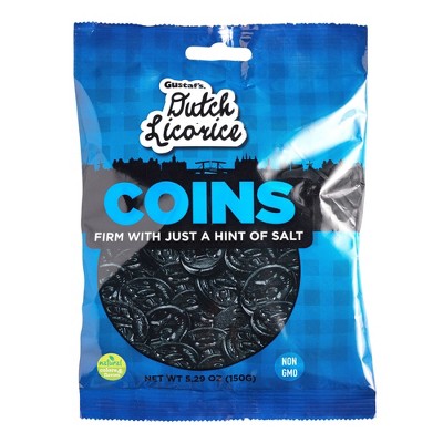 Gustaf's Dutch Licorice Coins 5.29 oz 2 ea