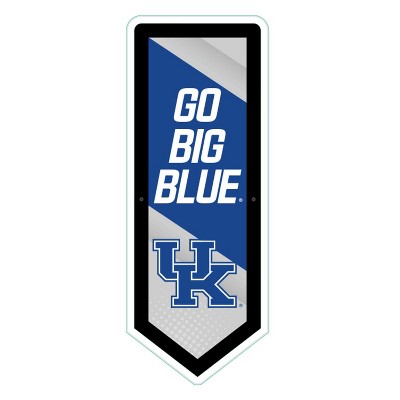 Evergreen Ultra-Thin Glazelight LED Wall Decor, Pennant, University of Kentucky- 9 x 23 Inches Made In USA