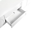 Kumasinova 69.6" Sleek Contemporary TV Stand with 2 Drawers&2 Cabinets for TV up to 75",Stylish TV Console with Arched Cabinets for Living Room - 4 of 4