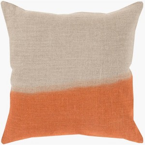 Livabliss Dip Dyed Modern Throw Pillow - 1 of 4