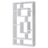 TOAOTBNBO Industrial Bookshelves with 10 Open Compartments, Wood Bookcase with Storage Cabinet, Display Bookshelf for Home Office - 4 of 4