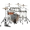 Mapex Saturn Evolution Classic Birch 4-Piece Shell Pack With 22" Bass Drum Polar White - 2 of 3