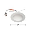 Tesler 6" White Dome Retrofit 15 Watt  LED Recessed Downlight 2-Pack - image 4 of 4