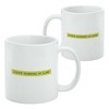 CUNY School of Law Secondary Logo Ceramic Coffee Mug Novelty Gift Mugs for Coffee Tea and Hot Drinks 11oz White - 2 of 4