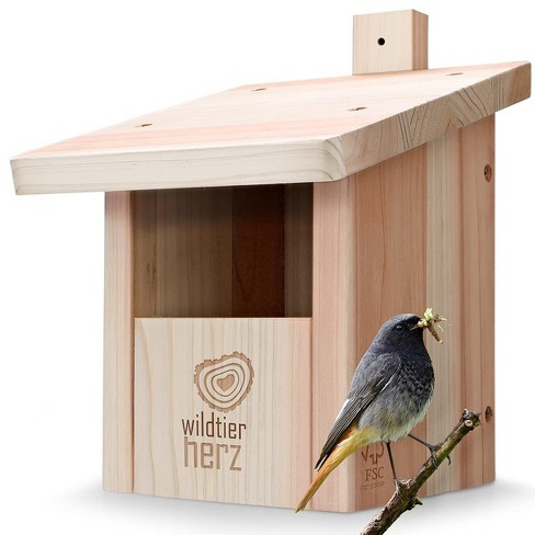 Wildtier Herz Nesting Box For Half-cave Breeders - Bird Box, Nest Box ...