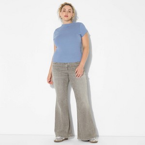 Women's Mid-Rise Flare Jeans - Wild Fable™ - 1 of 3
