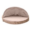 FurHaven Wave Fur & Velvet Snuggery Gel Top Foam Dog Bed - 2 of 3