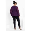 Women's Plus Size Rapture Top - petunia | CITY CHIC - 4 of 4