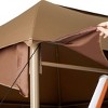 10' x 12' Outdoor Garden Gazebo with Skirts Canopy Beige - Captiva Designs: UV Coated, Water-Resistant Patio Structure - 2 of 4