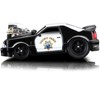 1993 Ford Mustang SVT Cobra CHP "California Highway Patrol" Black and White 1/64 Diecast Model Car by Muscle Machines - image 2 of 4