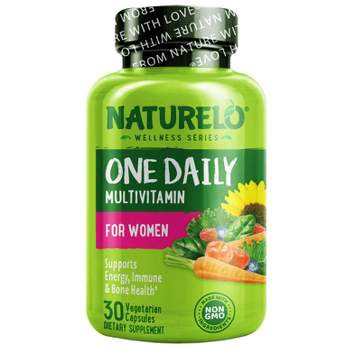 NATURELO Women One Daily Multivitamin Vegan Capsules - 30ct