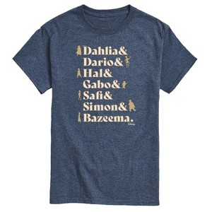 Men's - Disney - Dahlia, Darlo, Hal, Gabo, Safi, Simon, & Bazeema Short Sleeve Graphic T-Shirt - 1 of 4