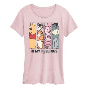 Women's - Winnie The Pooh - In My Feelings Short Sleeve Graphic T-Shirt - 1 of 3