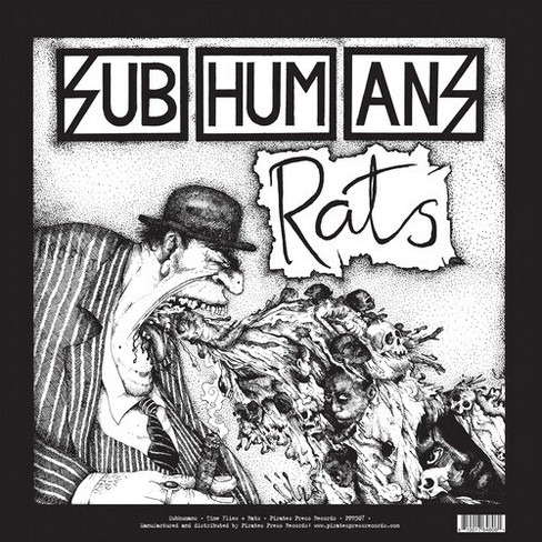 The Subhumans - Time Flies + Rats : Target
