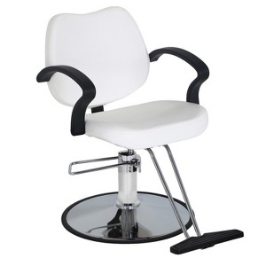 BestMassage Barber Chair Hair Salon Chair with Hydraulic Pump 360 Degrees Swivel - 1 of 4