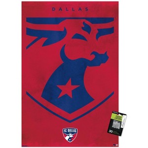 Trends International MLS FC Dallas - Logo 25 Unframed Wall Poster Prints - 1 of 4