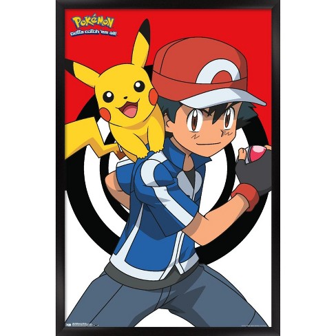 Pokémon - Gengar Wall Poster, 22.375 x 34 Framed 