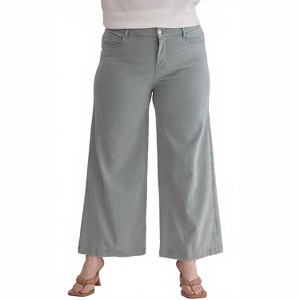 Women's Wide Leg Jean - entro - 1 of 2