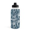 Julia Madoka Family of Tigers Monochrome Water Bottle - Society6 - 2 of 4