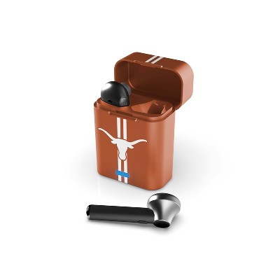 NCAA Texas Longhorns True Wireless Bluetooth Stem Earbuds