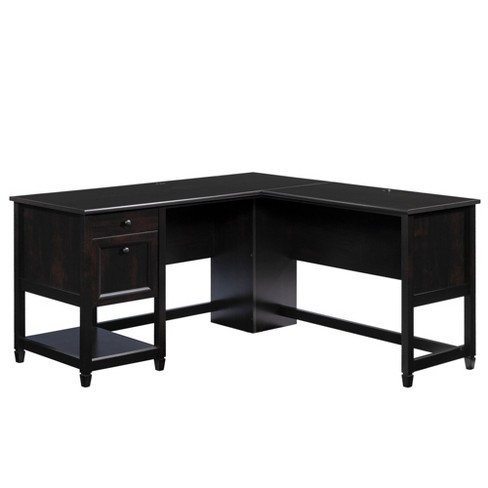 Palladia L-Shaped Desk with File Storage - Right Return by Sauder Furniture