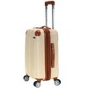 Rockland London Hardside Expandable Luggage with Spinner Wheels White Carry-On 20-Inch - 2 of 4