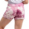 Hello Mello Women's Tie Dye Lounge Pajama Shorts - 3 of 4
