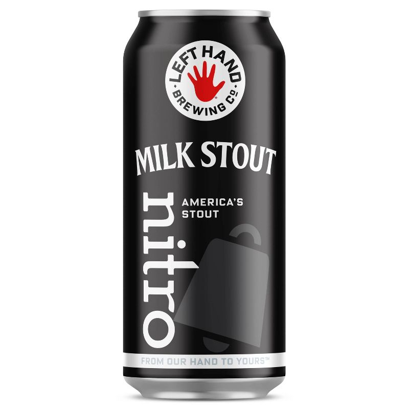 Left Hand Milk Stout Nitro Beer - 6pk/13.65 fl oz Cans, 4 of 5