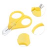 Unique Bargains Children Portable Short Handle Nail Scissors Toenail Clippers 3.15"x2.24"x0.39" 1 Pc - 3 of 4