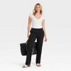 Women's Leisure Studio Mid-Rise Knit Straight Leg Sweatpants - Universal Thread™ - 3 of 3