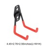 Unique Bargains Garage Storage Hooks with Screws Small Square Base Plate without Hook 4.4"x2.8"x2.6" 1Pcs - 3 of 4